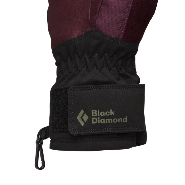 Black Diamond Mission Women's Winter Gloves, Blackberry