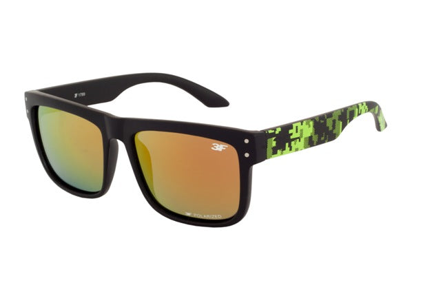3F Vision Rumble 1789 Kids Sports Polarized Sunglasses