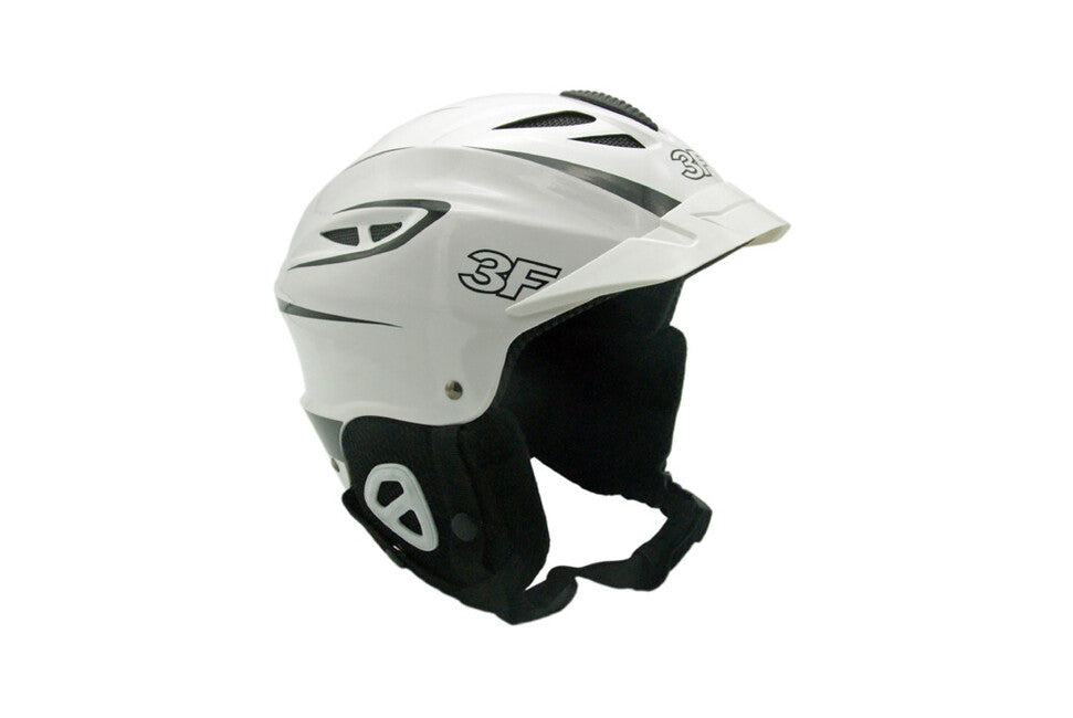 3F Vision Bound 7103 Ski Helmet, White