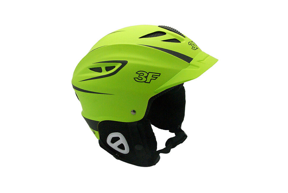 3F Vision Bound 7109 Ski Helmet, Green