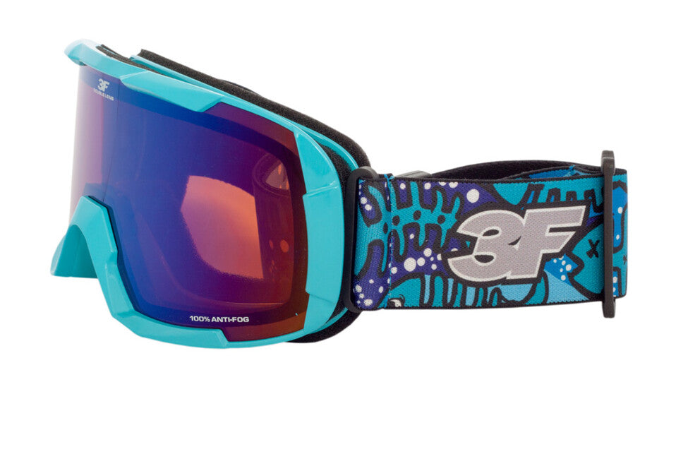 3F Vision Glimmer Y 1814 Kids Ski Goggles