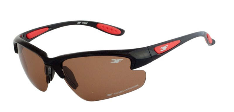 3F Vision Sports Polarized Photochromic Sunglasses 1163z