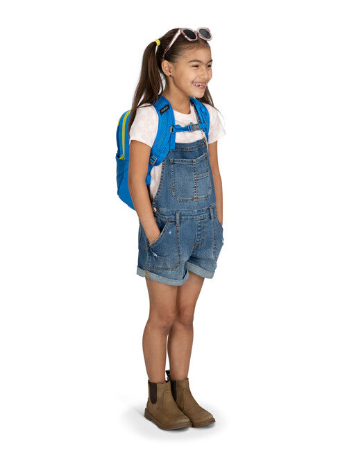 OSPREY DAYLITE JR kids' backpack, alpin blue/blue flame