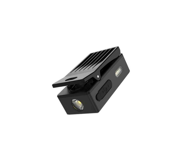 Speras Multifunctional EDC Flashlight with Clip U1, Black