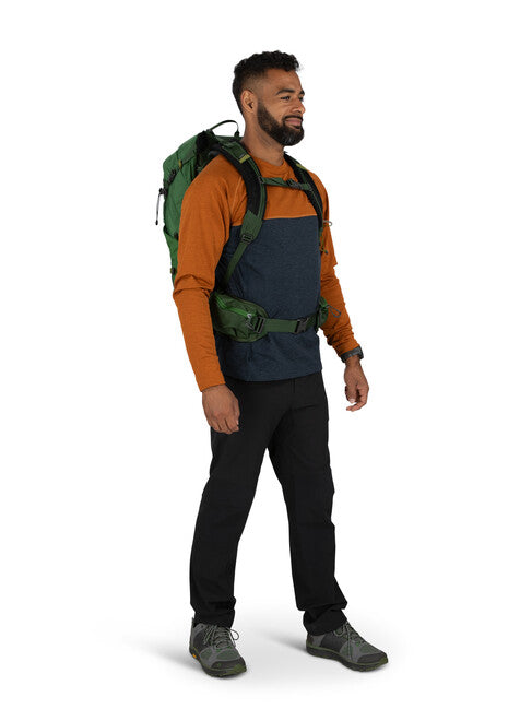 Osprey Stratos 24 Hiking Backpack, Seaweed/Matcha Green