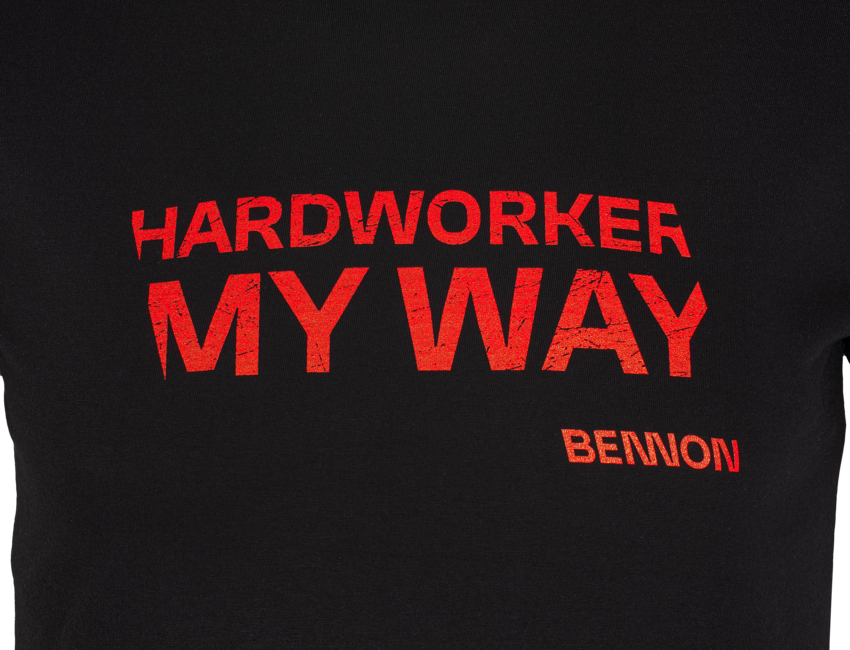 BENNON Hardworker T-Shirt, Black
