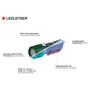 Ledlenser Kidbeam4 DINO Flashlight
