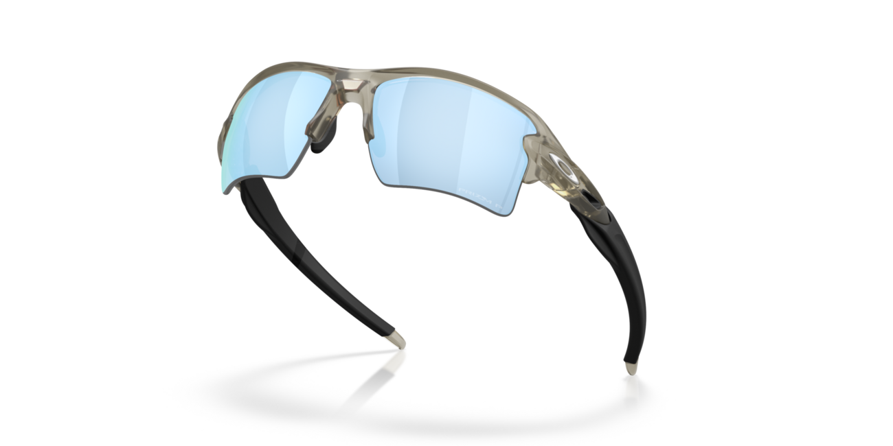 Oakley FLAK 2.0 XL Sunglasses, Matte Grey Ink Frame, Prizm Deep Water Polar Lenses, 59, Metal