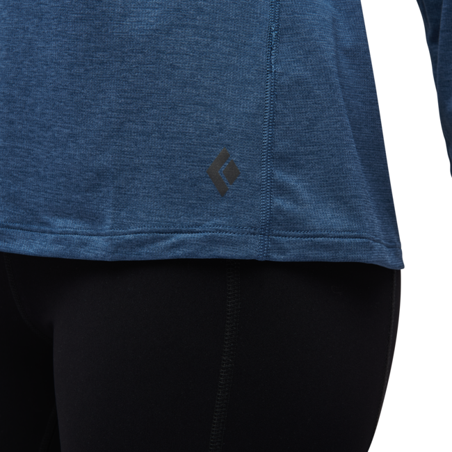 Black Diamond Lightwire Tech Men's Long Sleeve Shirt, Navy Blue