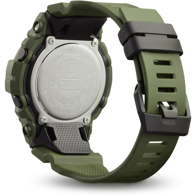 Casio G-Shock Watch GBD-800UC-3ER, Black/Green