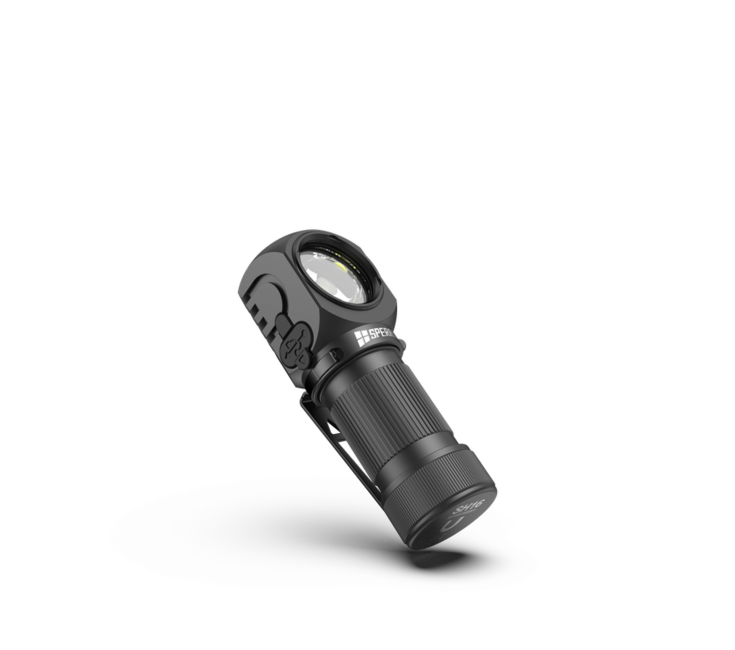 Speras SH16 Rechargeable Headlamp, Black