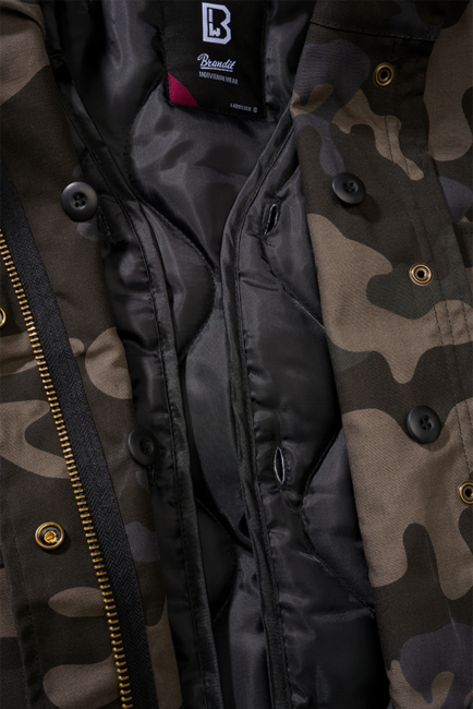 Brandit M65 Classic Jacket Women's, Dark Camo