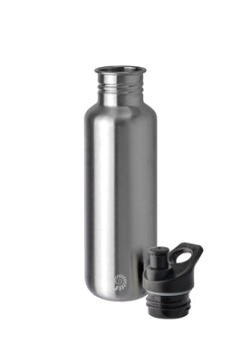 Origin Outdoors Sport Bottle 0.75 l, Stainless Steel Matte