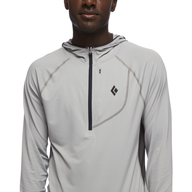 Black Diamond Alpenglow Pro Men's Hoodie Women's, Pewter