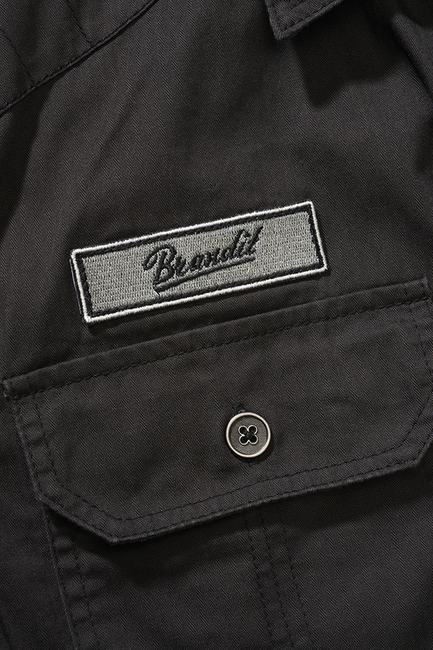 Brandit Luis Vintage Shirt, Black