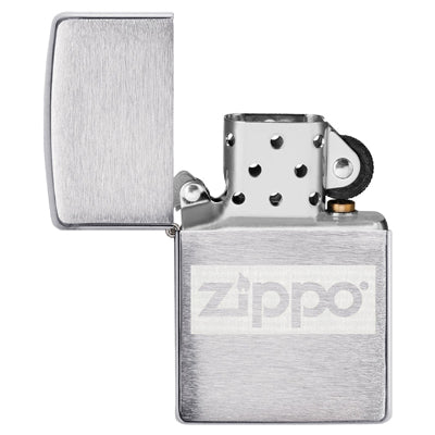 Zippo Lighter and Bottle, Chrome