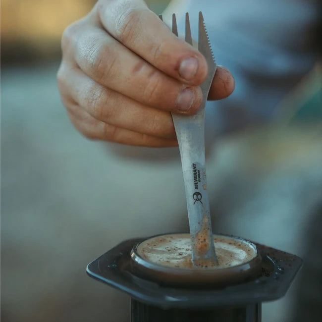 Silverant Titanium Spork 3-in-1