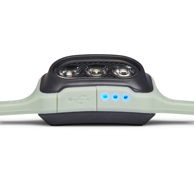 Black Diamond Deploy Run Light Headlamp, Foam Green