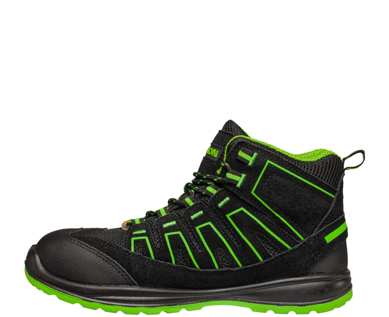 Bennon Alegro S1P ESD Work Boots, Green