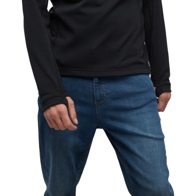 Black Diamond Coefficient Women's Men's Fleece Hoodie, Black