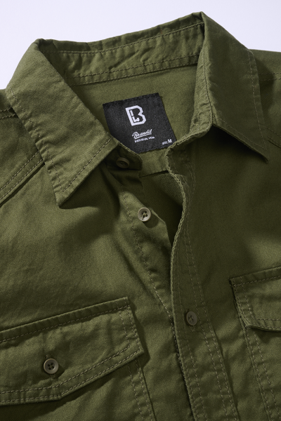 Brandit Flanellshirt Shirt, Olive
