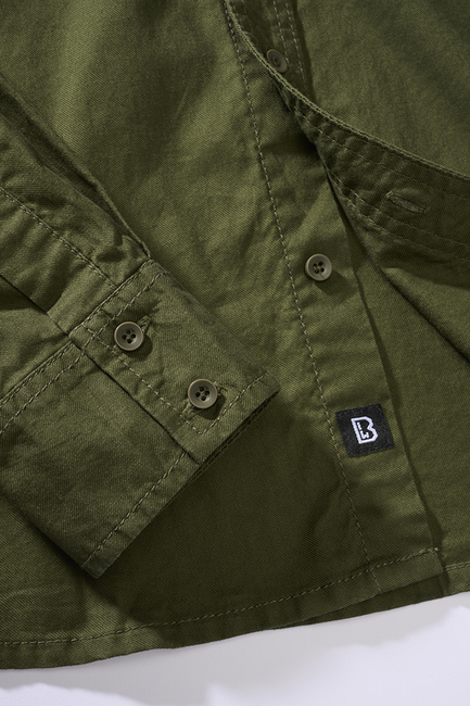 Brandit Flanellshirt Shirt, Olive
