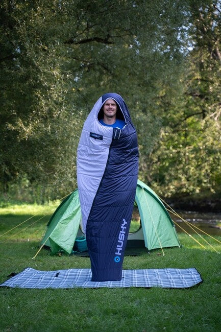 HUSKY Enemy Synthetic Three-Season Sleeping Bag -12, Blue