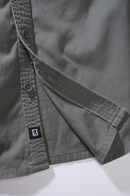 Brandit Vintage Shirt, Charcoal Grey