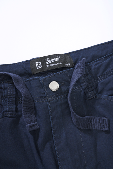 Brandit Adven Slim Fit Pants, Navy Blue
