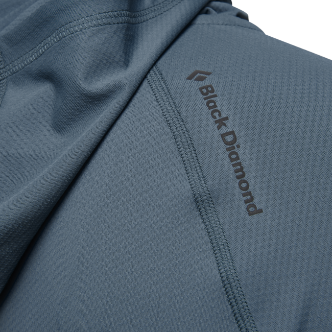 Black Diamond Alpenglow Women's Men's Hoodie, Creek Blue