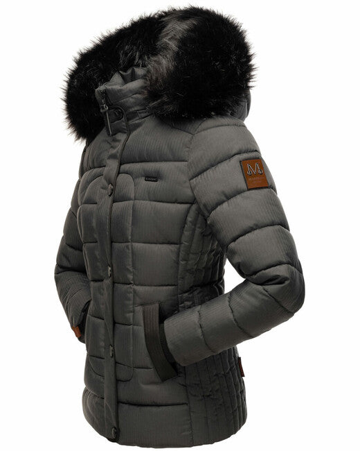 Marikoo Women's Winter Jacket with Hood Unique