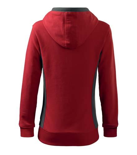 Malfini Women's Kangaroo Hoodie 280g/m2, Red