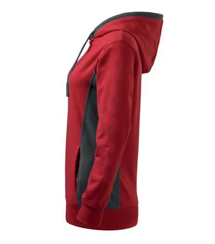 Malfini Women's Kangaroo Hoodie 280g/m2, Red