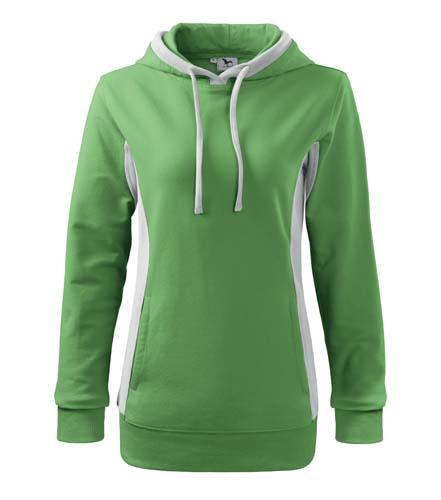 Malfini Women's Kangaroo 280g/m2 Hoodie, Green
