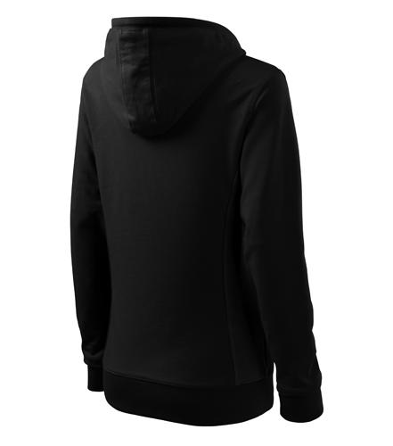Malfini Women's Kangaroo Sweatshirt 280g/m2, Black