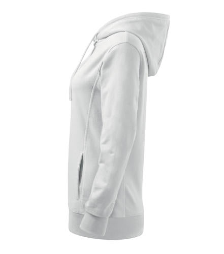 Malfini Women's Kangaroo Hoodie 280g/m2, White