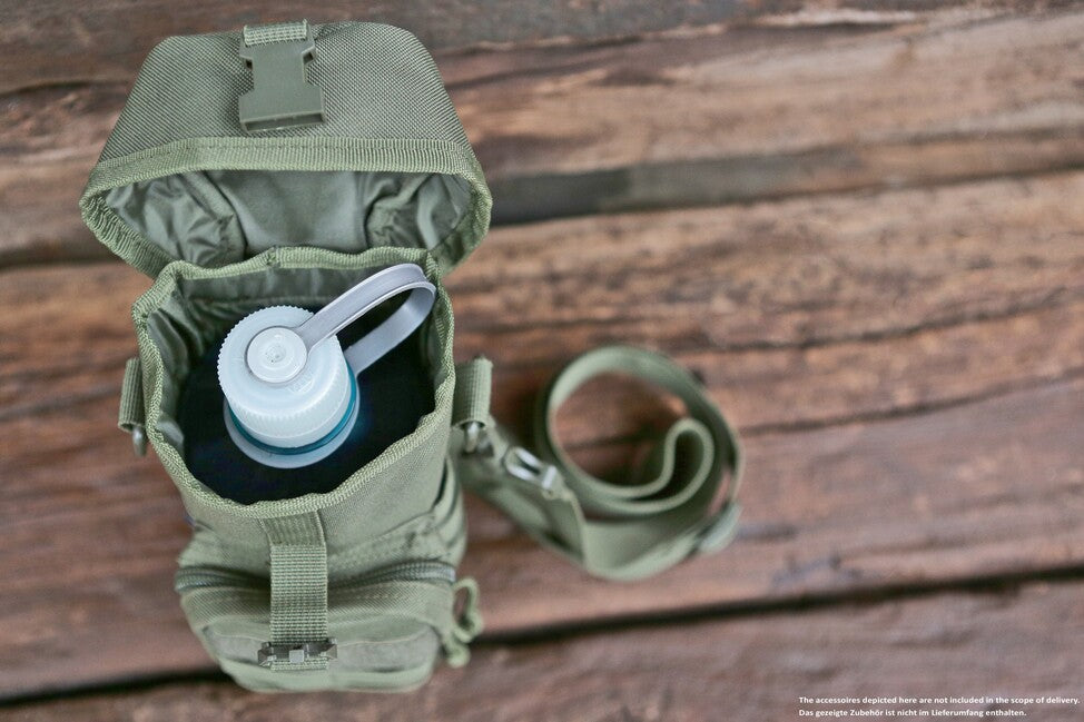 Brandit Molle II Θήκη Φιάλης με Τσέπη, Multicam