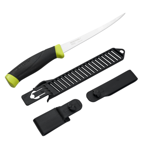 Morakniv Fishing Comfort Fillet 155 Knife, Black