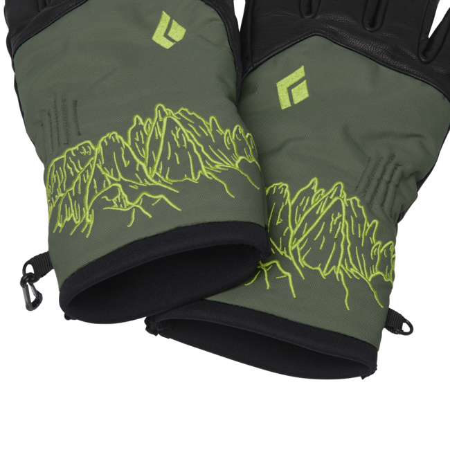Black Diamond Legend Leather Gloves - John Jackson Edition, Black-Tundra