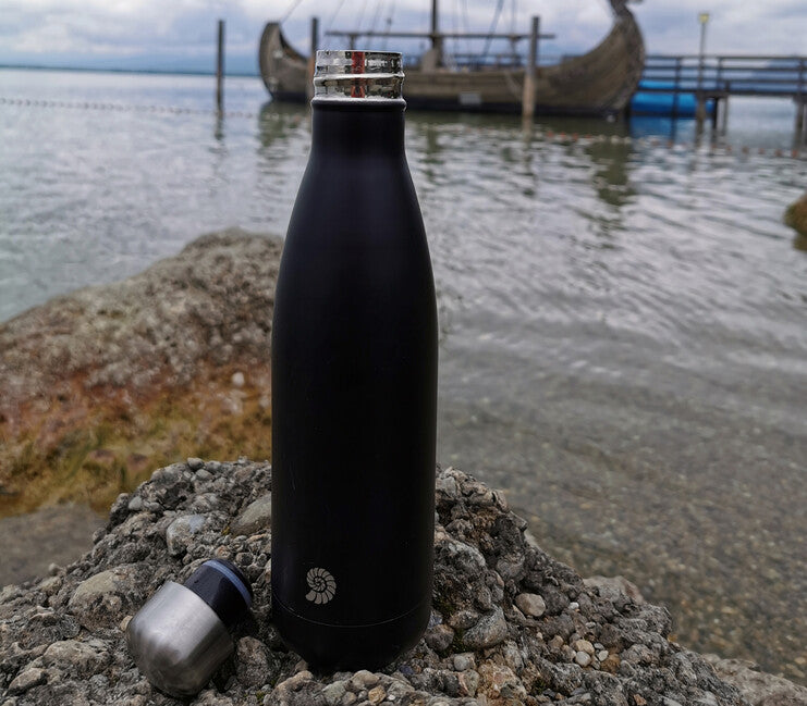 Origin Outdoors Daily Izolovaná fľaša 0,5 l čierna matná