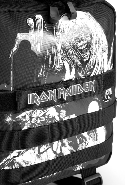 Brandit Iron Maiden US Cooper Backpack Eddy Glow 40L, Black
