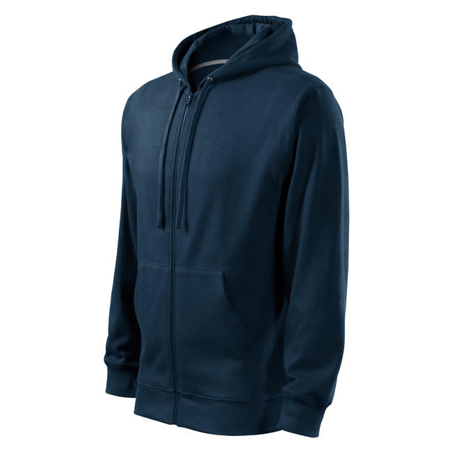 Malfini Trendy Zipper Sweatshirt 300g/m2, Navy Blue
