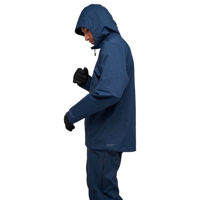 Black Diamond Women's Recon Lt Men's Stretch Shell Ski Jacket, Indigo