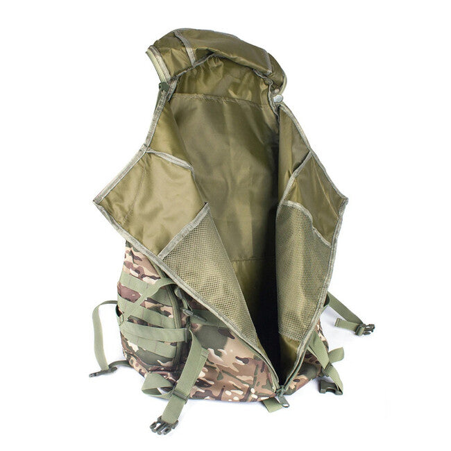 DRAGOWA Large Capacity Backpack, Coyote