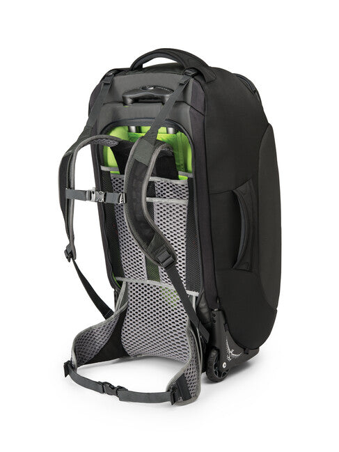 Osprey Sojourn 80 Rolling Travel Bag, Black
