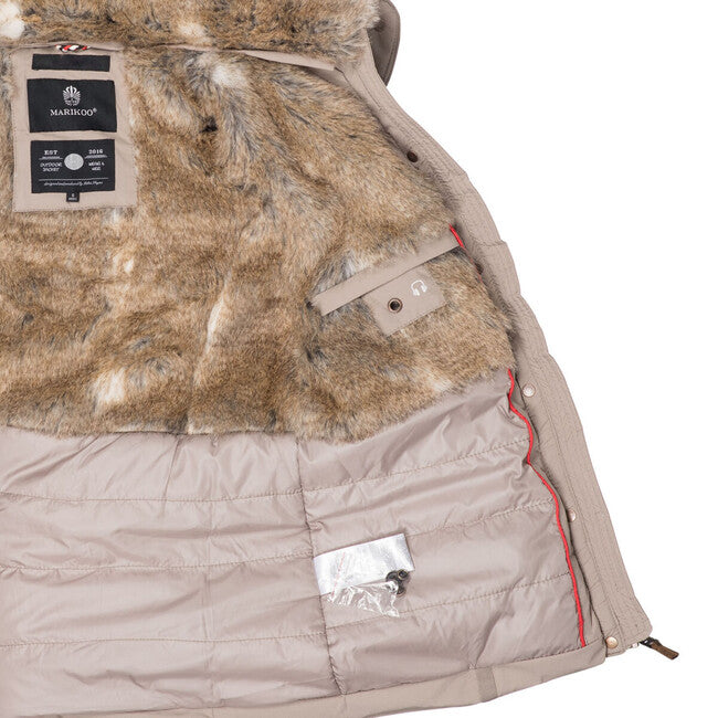 Marikoo Women's Winter Jacket Nekoo with Hood