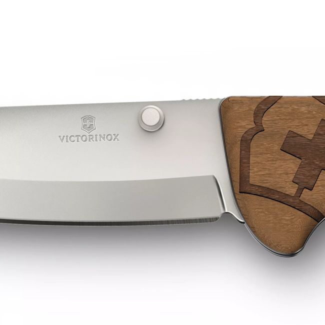 Victorinox Evok Wood Pocket Knife, Brown