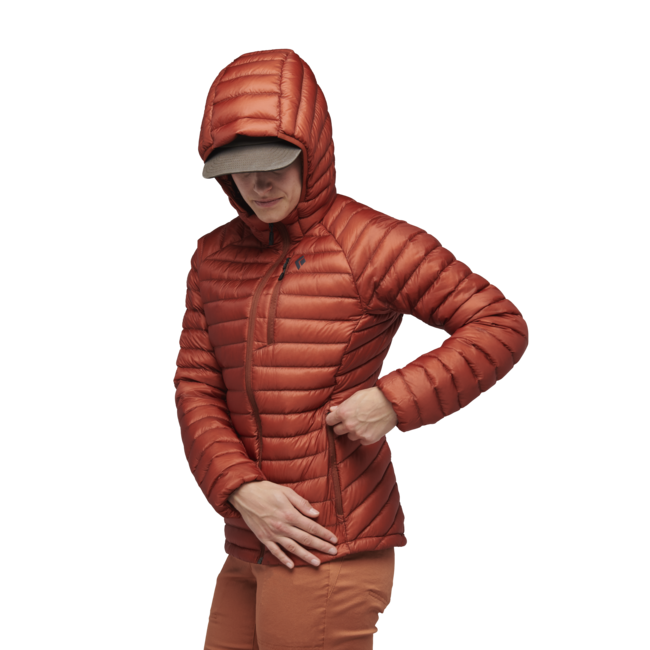 Black Diamond Approach Women's Down Jacket, Burnt Sienna