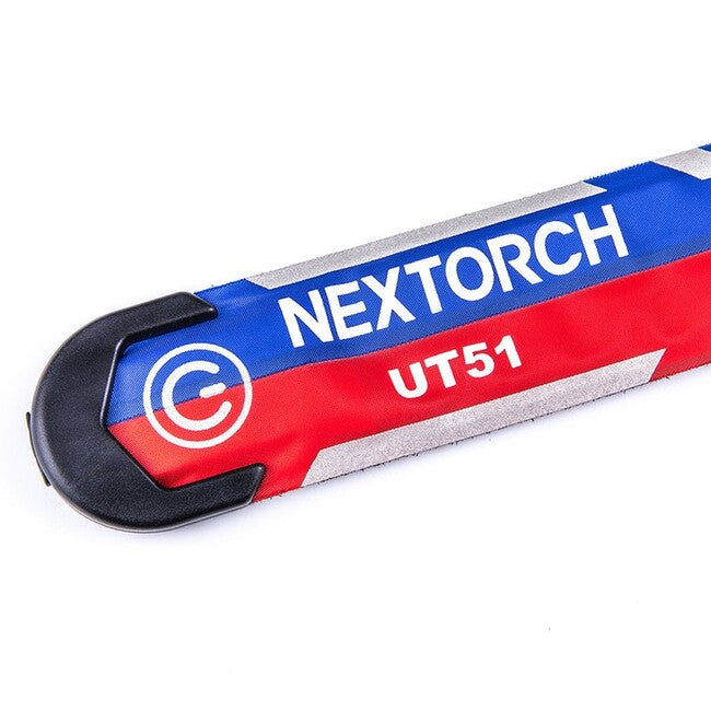 NexTorch UT51 L Flashing Safety Tape, Red-Blue