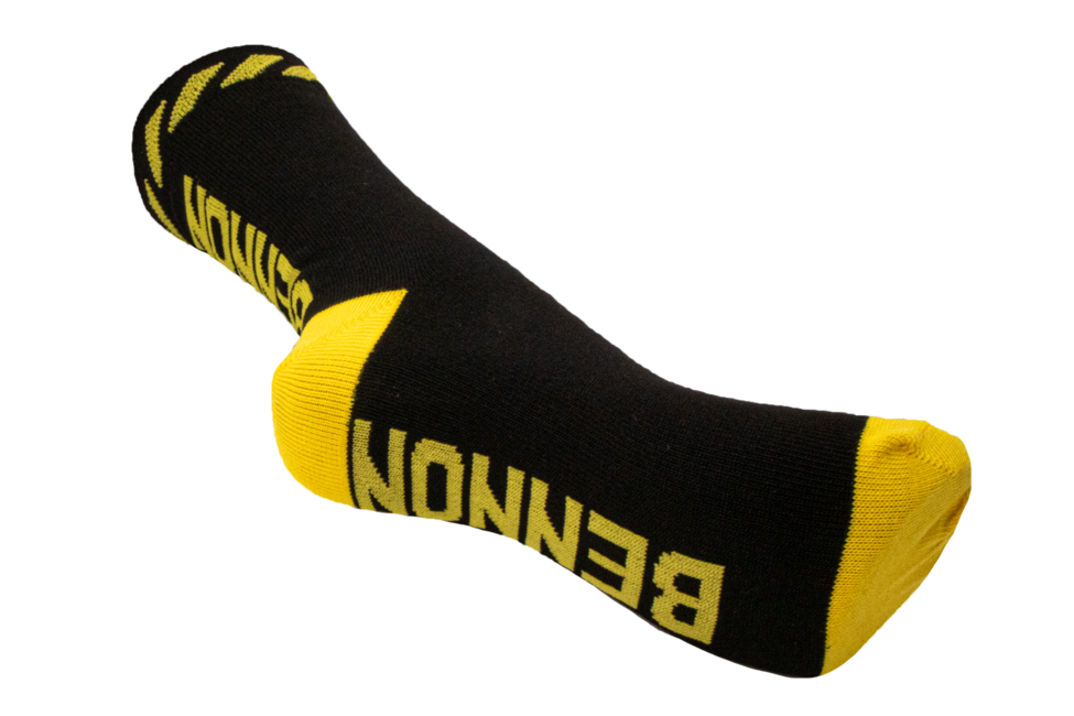 BENNON Bennonky Socks, Yellow/Black